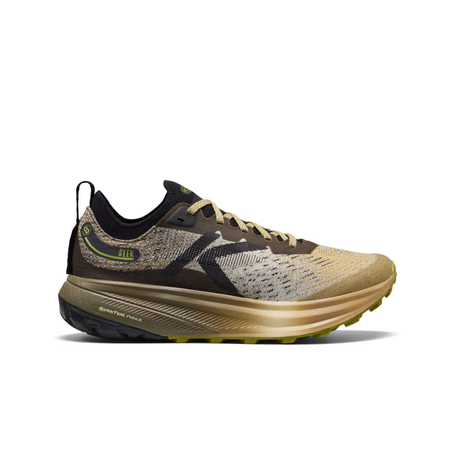 Men's Seek Trail Running Shoe Dark Olive/Khaki - Keen