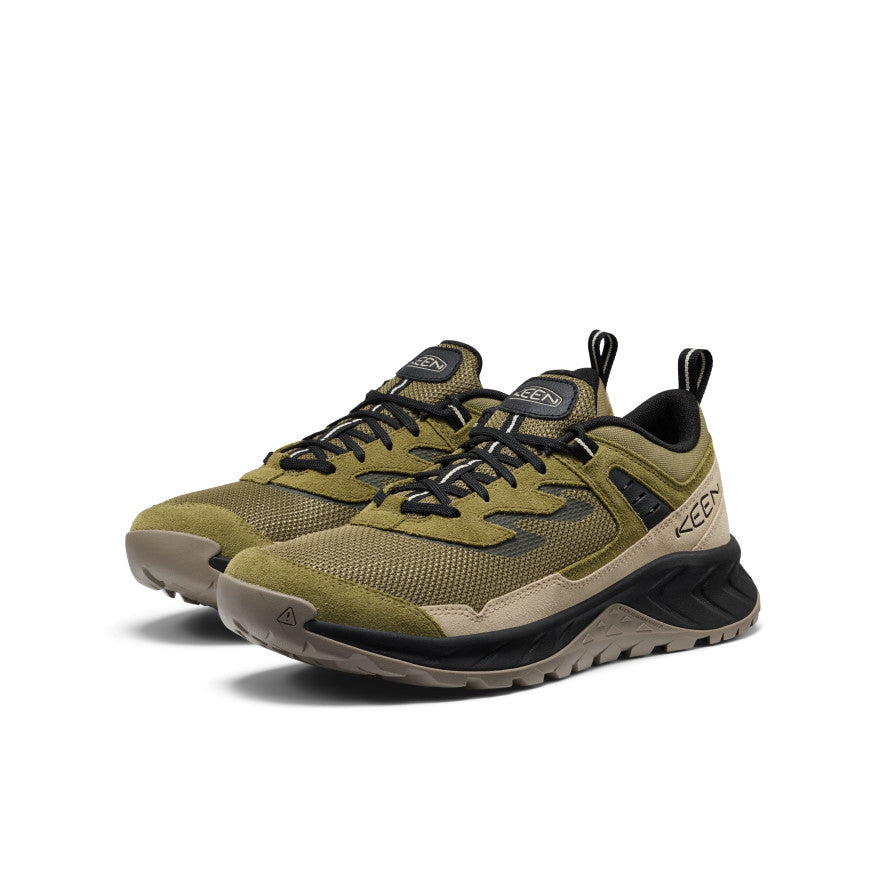 Men's Hightrail Vented Hiking Shoe Martini Olive/Black - Keen