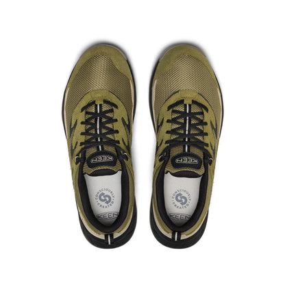 Men's Hightrail Vented Hiking Shoe Martini Olive/Black - Keen
