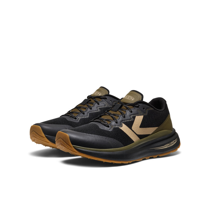 Men's WK500 Walking Shoe Black/Dark Olive - Keen