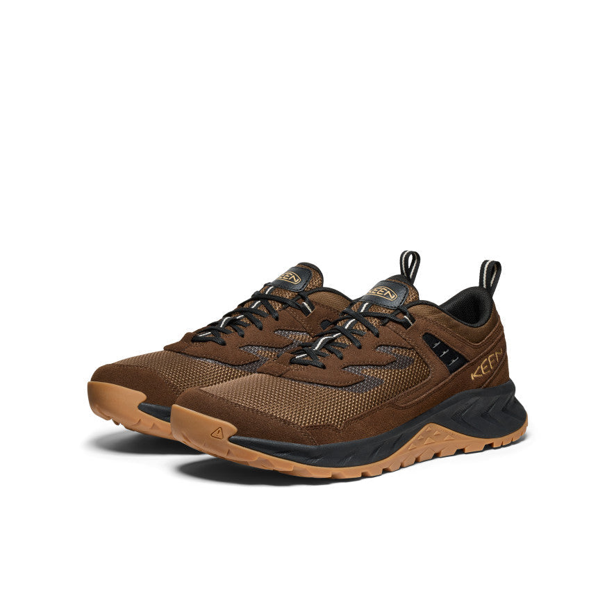 Men's Hightrail Vented Hiking Shoe Dark Earth/Oak Buff - Keen