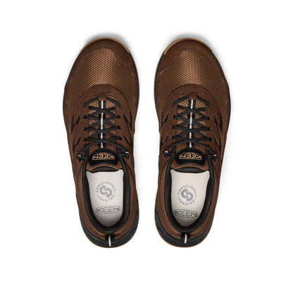 Men's Hightrail Vented Hiking Shoe Dark Earth/Oak Buff - Keen