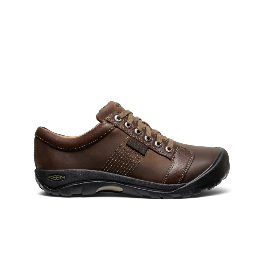 Men's Austin Shoe Wide Chocolate Brown - Keen