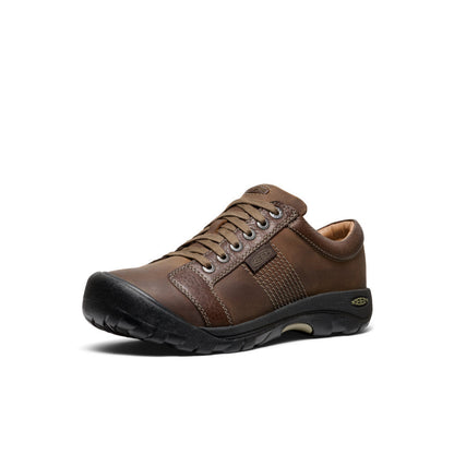 Men's Austin Shoe Wide Chocolate Brown - Keen