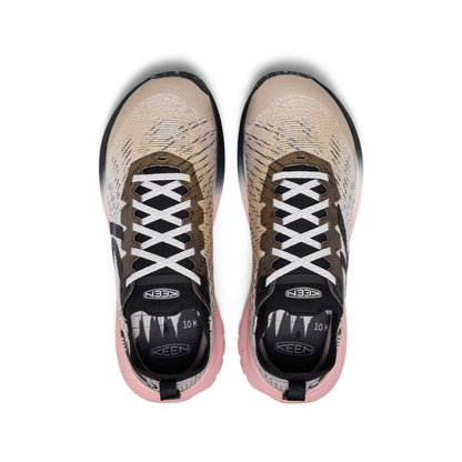 Men's Seek Trail Running Shoe Black/Sunset Sand - Keen