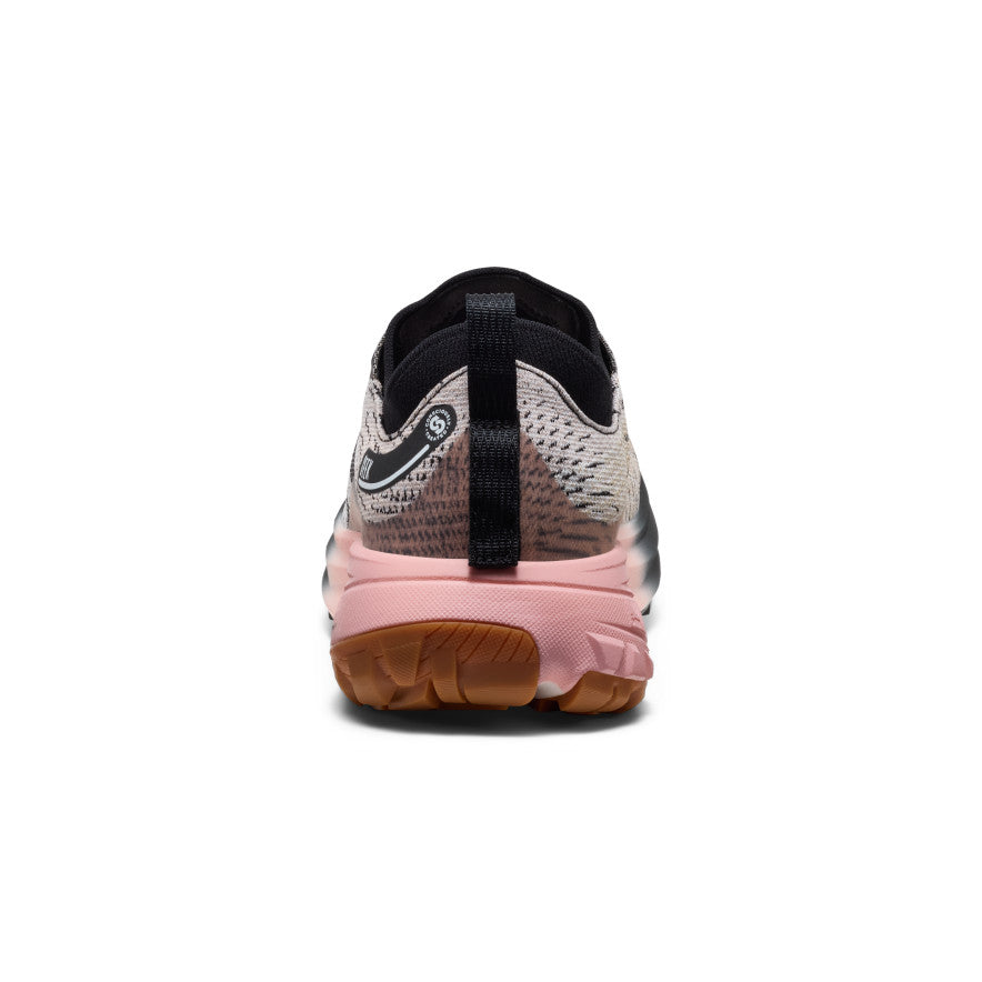 Men's Seek Trail Running Shoe Black/Sunset Sand - Keen
