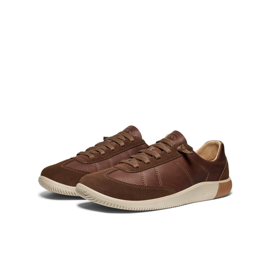 Men's KNX T-Toe Sneaker Dark Earth/Plaza Taupe - Keen