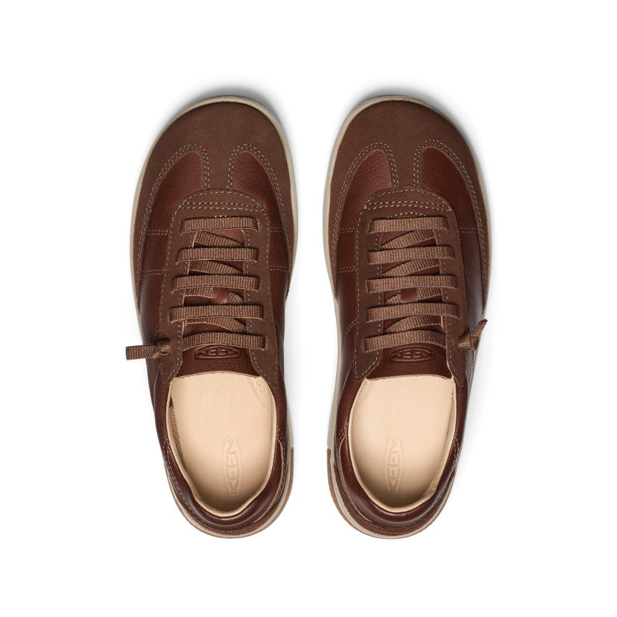 Men's KNX T-Toe Sneaker Dark Earth/Plaza Taupe - Keen