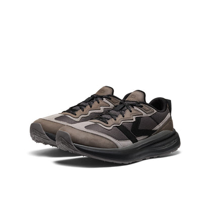 Men's WK500 Leather Walking Shoe Steel Grey/Black - Keen