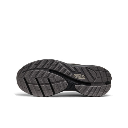 Men's WK500 Leather Walking Shoe Steel Grey/Black - Keen