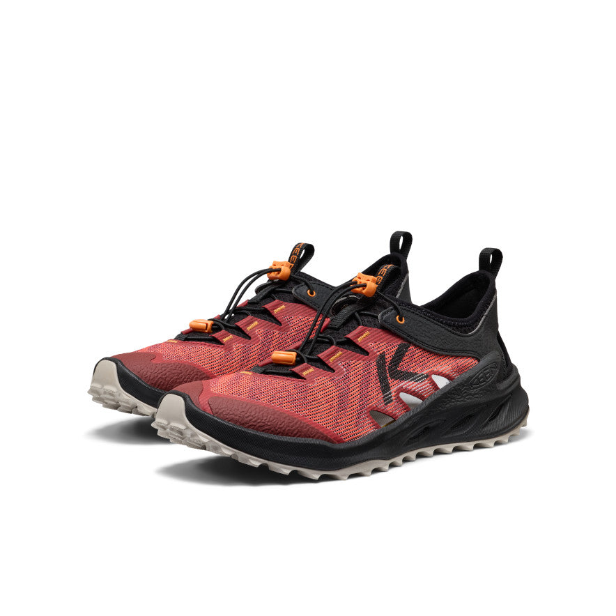 Men's Zionic ADV Open-Air Hiking Shoe Garnet/Orange Peel - Keen