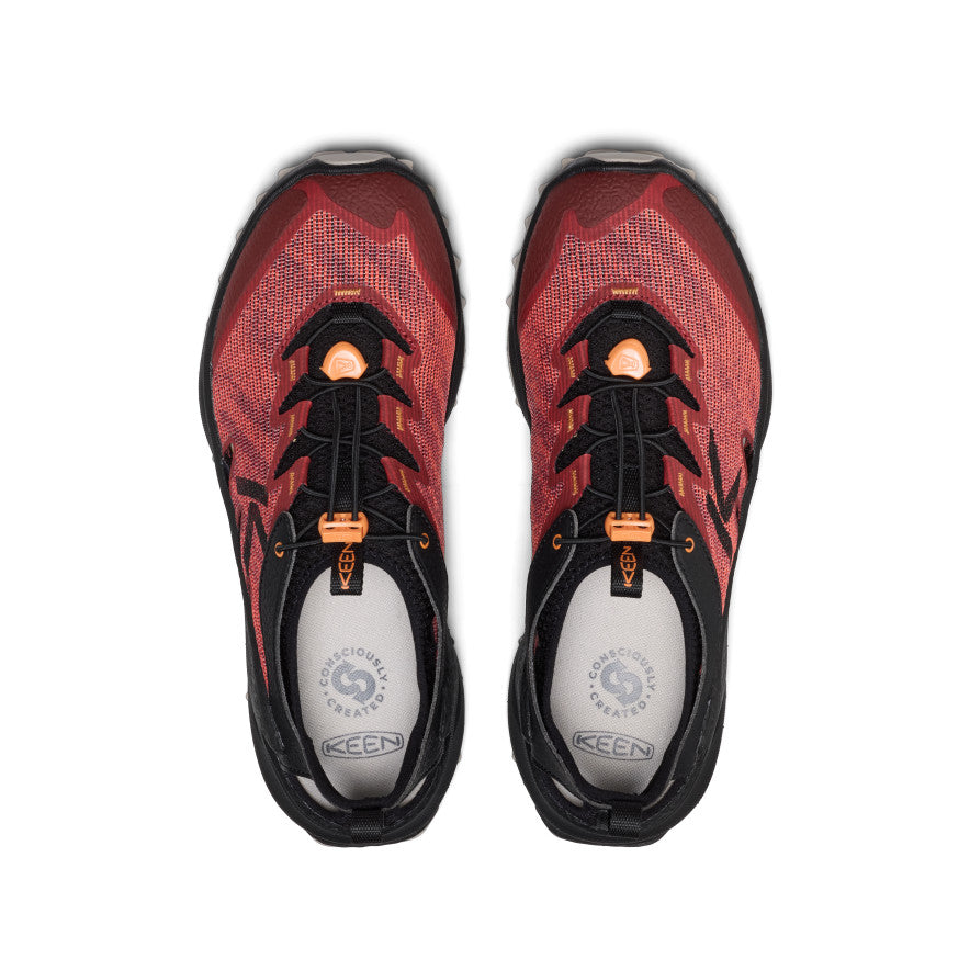 Men's Zionic ADV Open-Air Hiking Shoe Garnet/Orange Peel - Keen