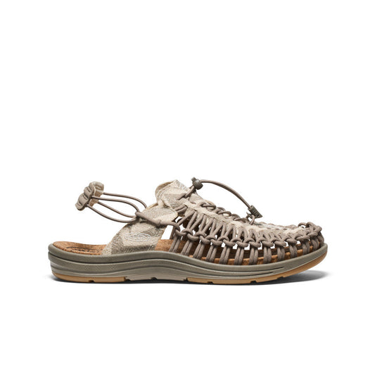 All Gender UNEEK II Convertible Canvas Sneaker Brindle/Natural - Keen