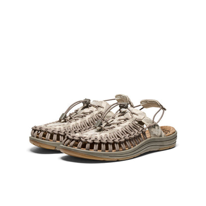 All Gender UNEEK II Convertible Canvas Sneaker Brindle/Natural - Keen
