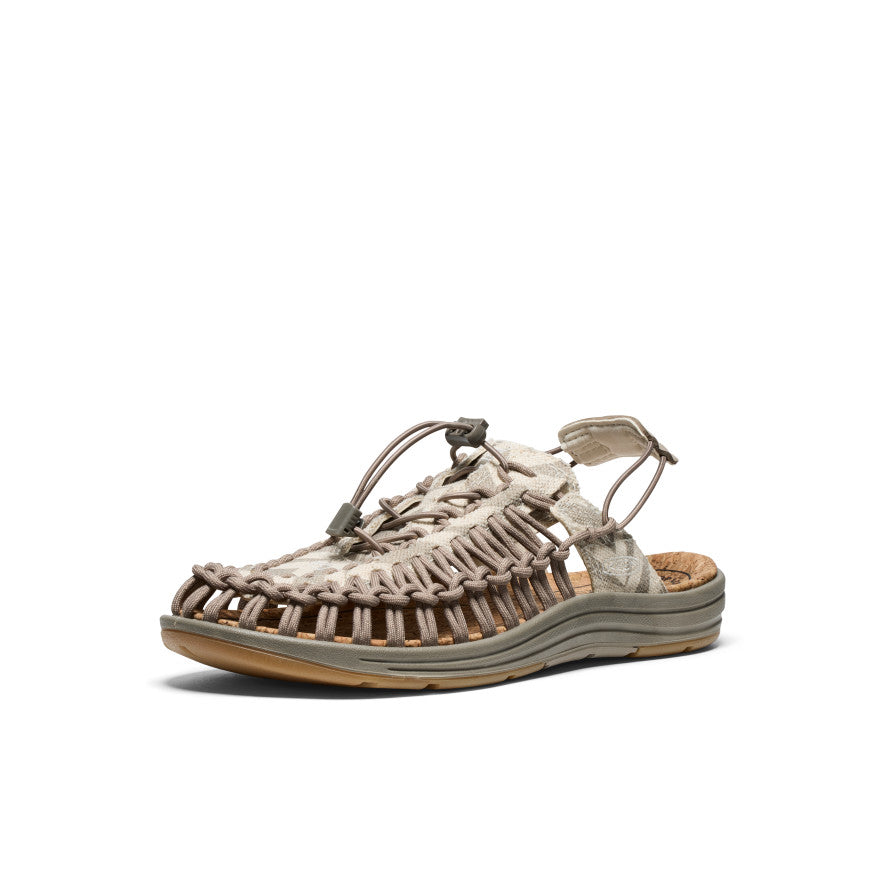 All Gender UNEEK II Convertible Canvas Sneaker Brindle/Natural - Keen
