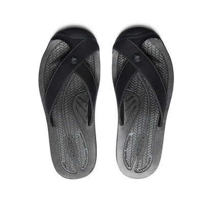 Men's Barbados Flip-Flop Black/Steel Grey - Keen