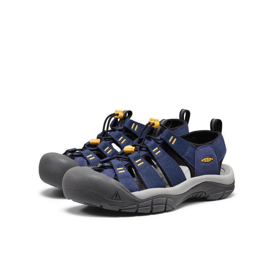 Men's Newport H2 Sandal Naval Academy/Keen Yellow - Keen
