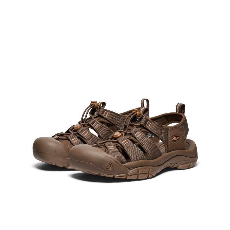Men's Newport H2 Sandal Monochrome/Dark Earth - Keen