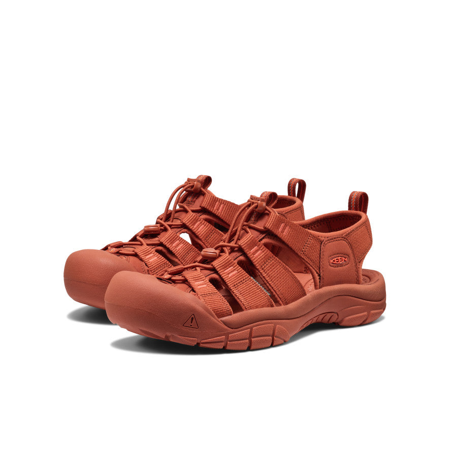 Men's Newport H2 Sandal Monochrome/Burnt Brick - Keen