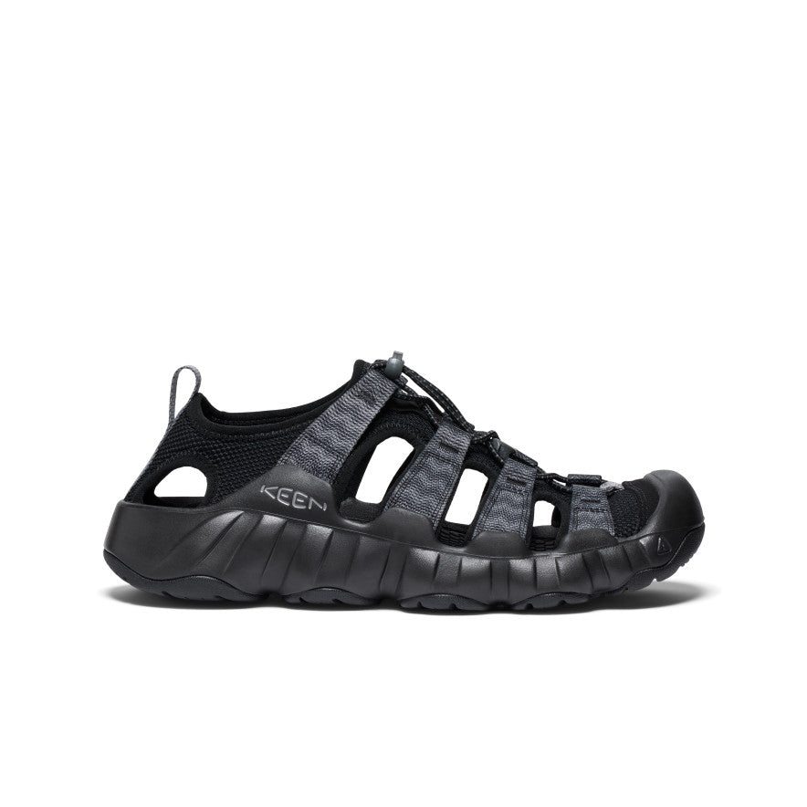 Men's Hyperport H2 Sandal Black/Steel Grey - Keen