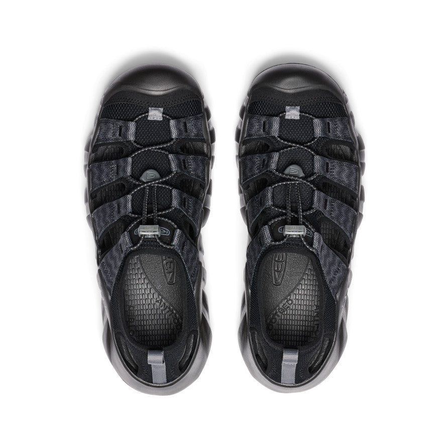 Men's Hyperport H2 Sandal Black/Steel Grey - Keen