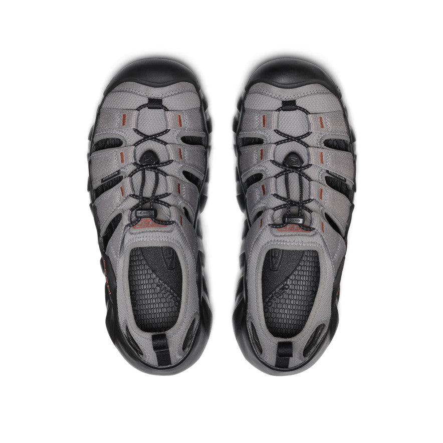 Men's Hyperport H2 Sandal Steel Grey/Burnt Brick - Keen