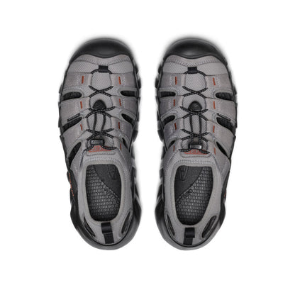 Men's Hyperport H2 Sandal Steel Grey/Burnt Brick - Keen