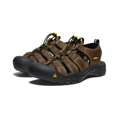 Men's Newport Leather Sandal Bison - Keen