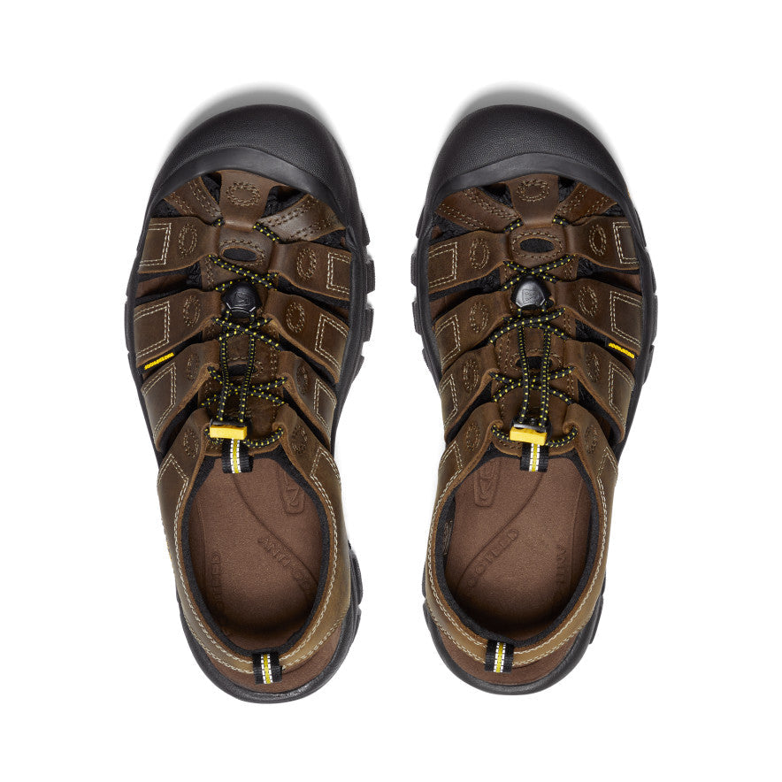 Men's Newport Leather Sandal Bison - Keen