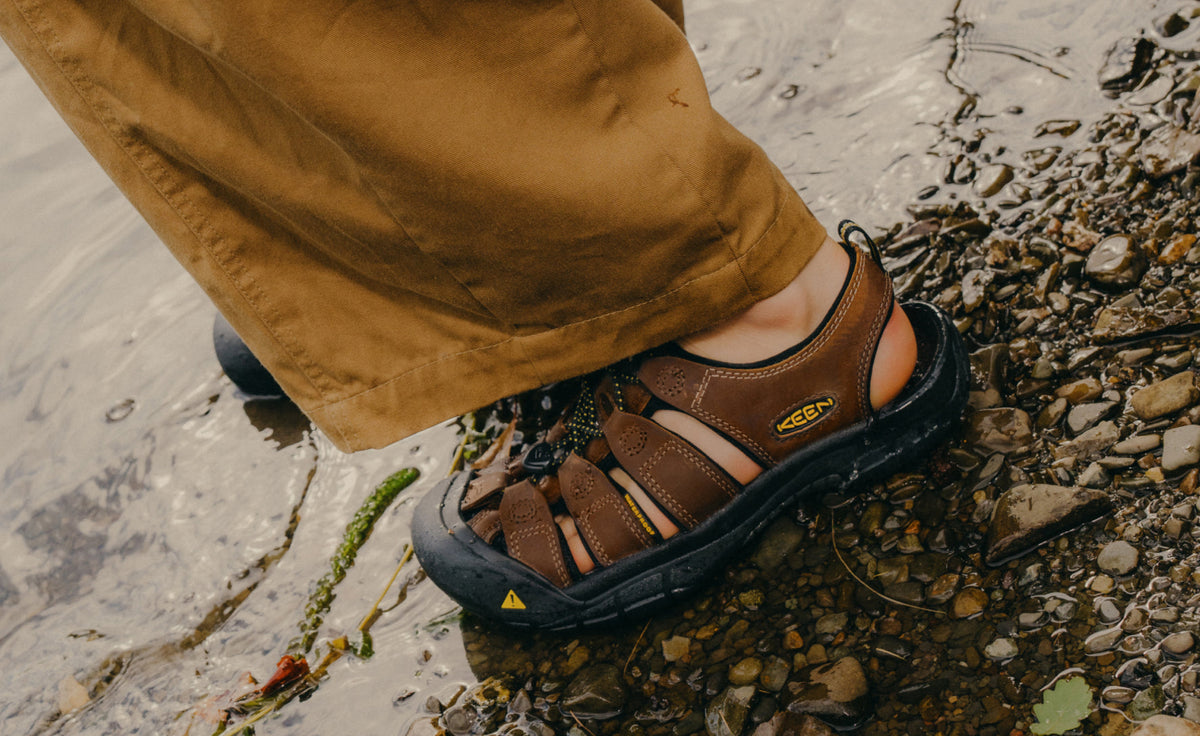 Men's Newport Leather Sandal Bison - Keen