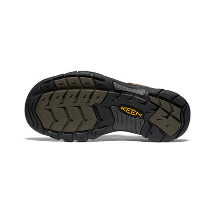 Men's Newport Leather Sandal Wide Bison - Keen