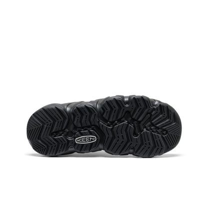 Men's Hyperport Fisherman Leather Sandal Black/Keen Yellow - Keen