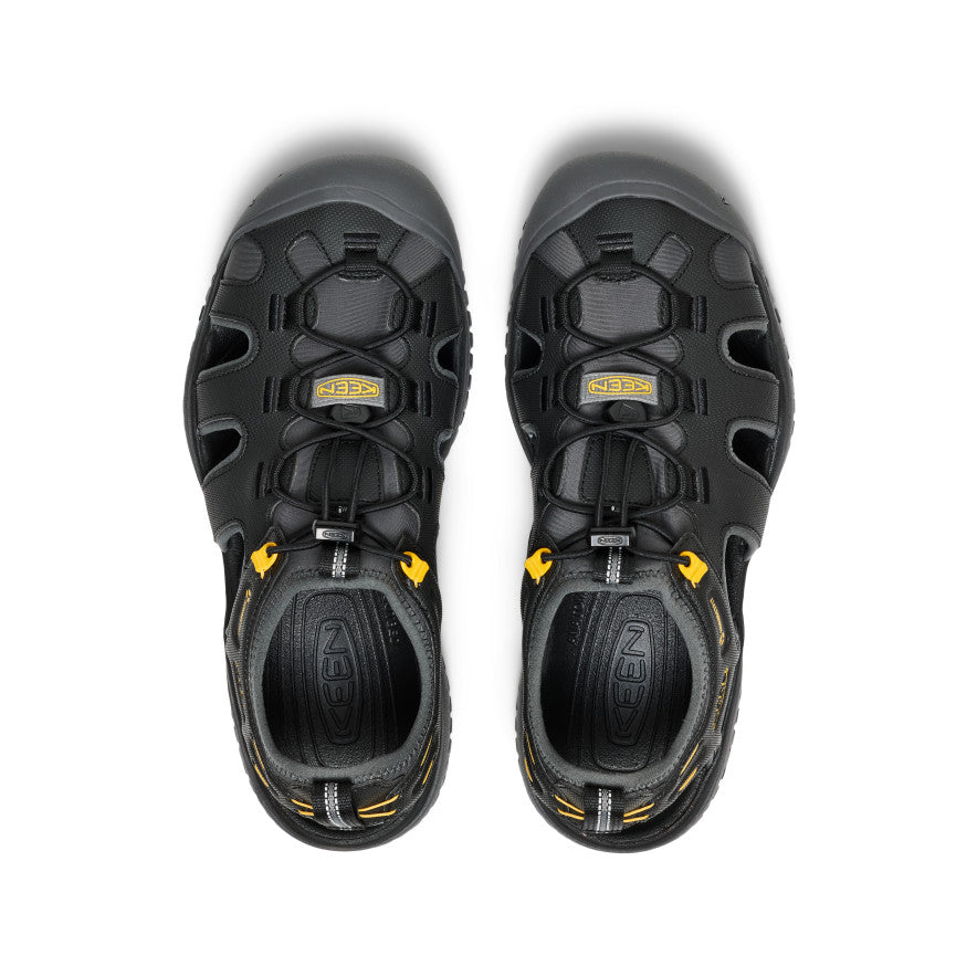 Men's SOLR Sandal Black/Gold - Keen