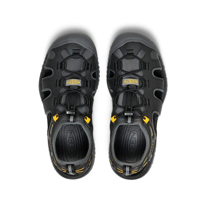 Men's SOLR Sandal Black/Gold - Keen
