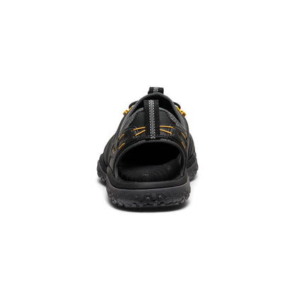 Men's SOLR Sandal Black/Gold - Keen