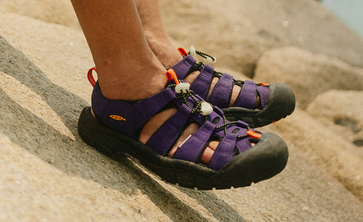 Men's Newport Retro Sandal x An Ko Rau An Ko Rau Purple - Keen