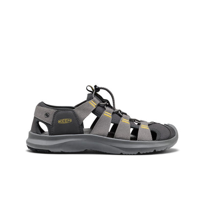 Men's Seanik H2 Sandal Steel Grey/Cream Gold - Keen