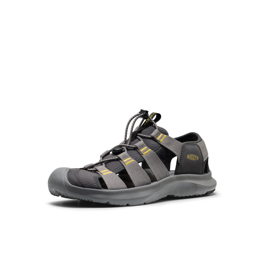 Men's Seanik H2 Sandal Steel Grey/Cream Gold - Keen