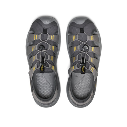 Men's Seanik H2 Sandal Steel Grey/Cream Gold - Keen