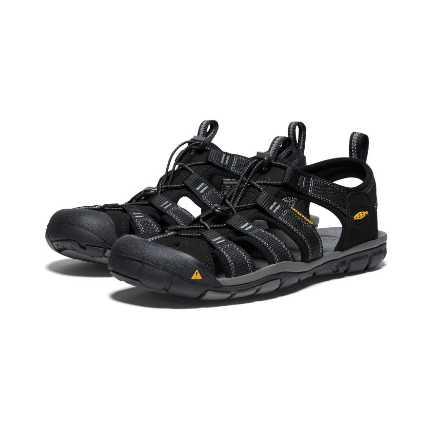 Men's Clearwater CNX Black/Gargoyle - Keen