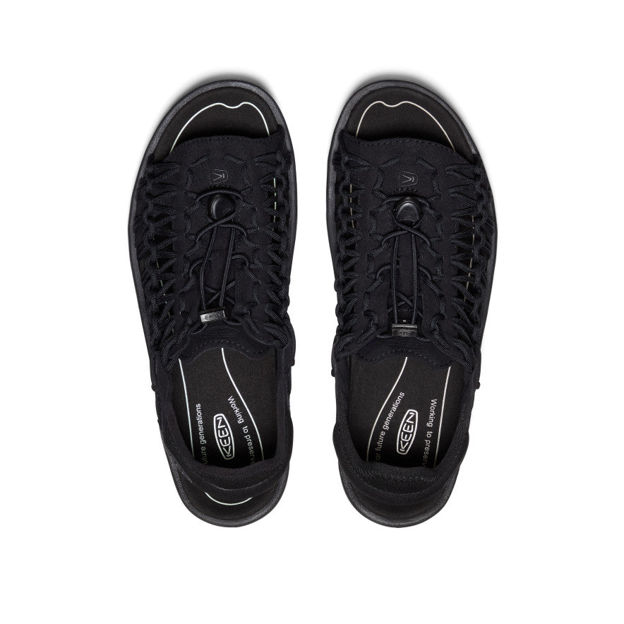 Men's UNEEK II Open Toe Black/Black - Keen