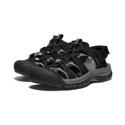 Men's Rapids H2 Sandal Black/Steel Grey - Keen