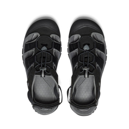 Men's Rapids H2 Sandal Black/Steel Grey - Keen