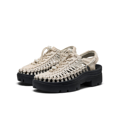 All Gender UNEEK PLT Sneaker Birch Smooth Lea - Keen
