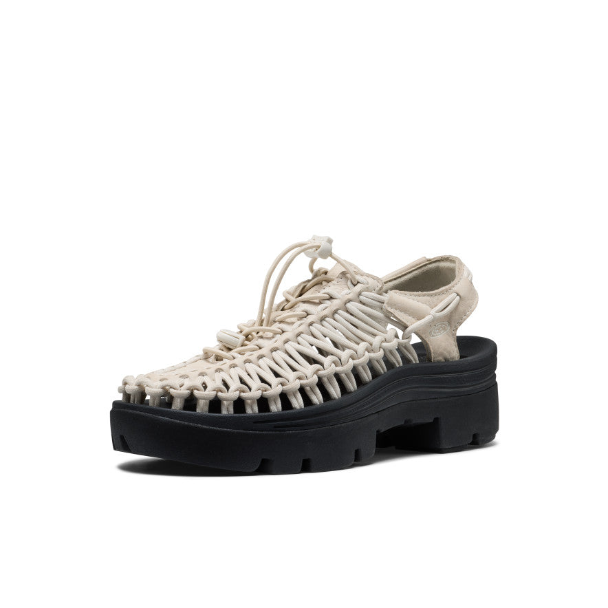 All Gender UNEEK PLT Sneaker Birch Smooth Lea - Keen