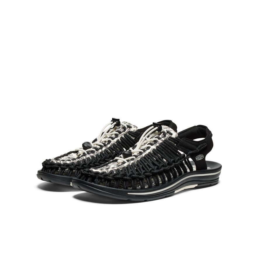 Men's UNEEK Sneaker x T.H.C. Blk Raven Paisley - Keen
