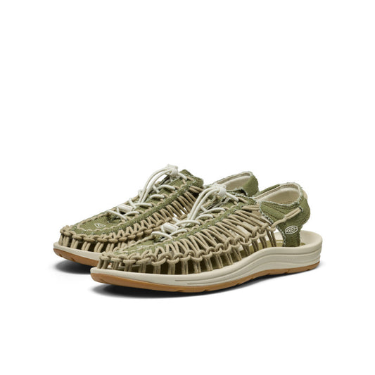 Men's UNEEK Canvas Martini Olive/Birch - Keen