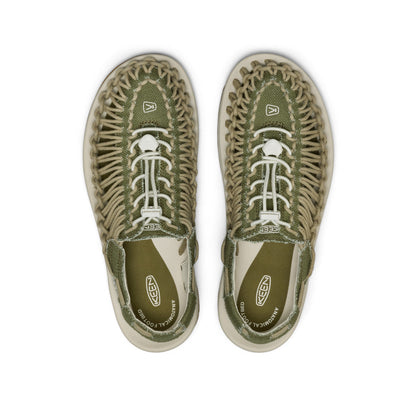 Men's UNEEK Canvas Martini Olive/Birch - Keen