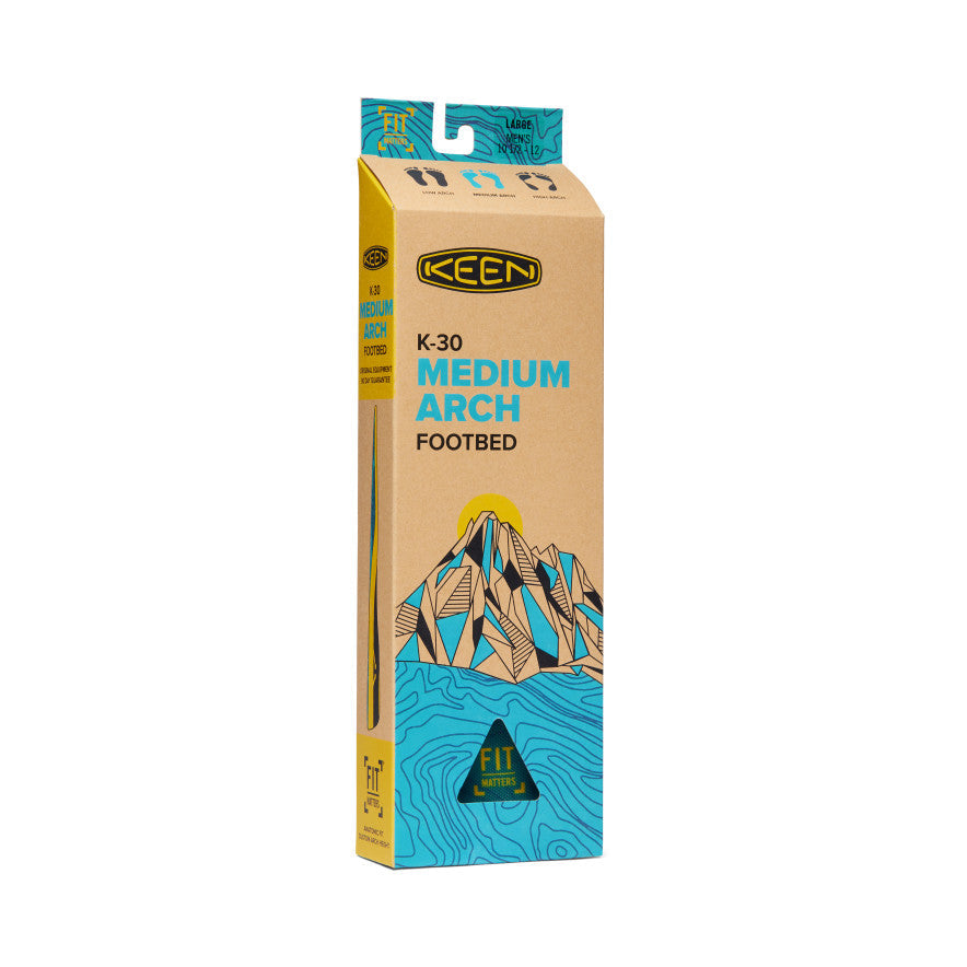 Men's Outdoor K-30 Medium Arch Insole Blue - Keen