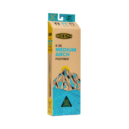 Men's Outdoor K-30 Medium Arch Insole Blue - Keen